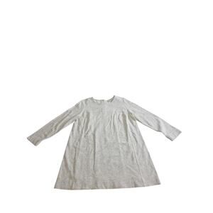 J Jill Speckled 3/4 Sleeve Tunic Womens Size M Gray Black Oatmeal